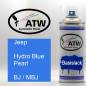 Preview: Jeep, Hydro Blue Pearl, BJ / MBJ: 400ml Sprühdose, von ATW Autoteile West.